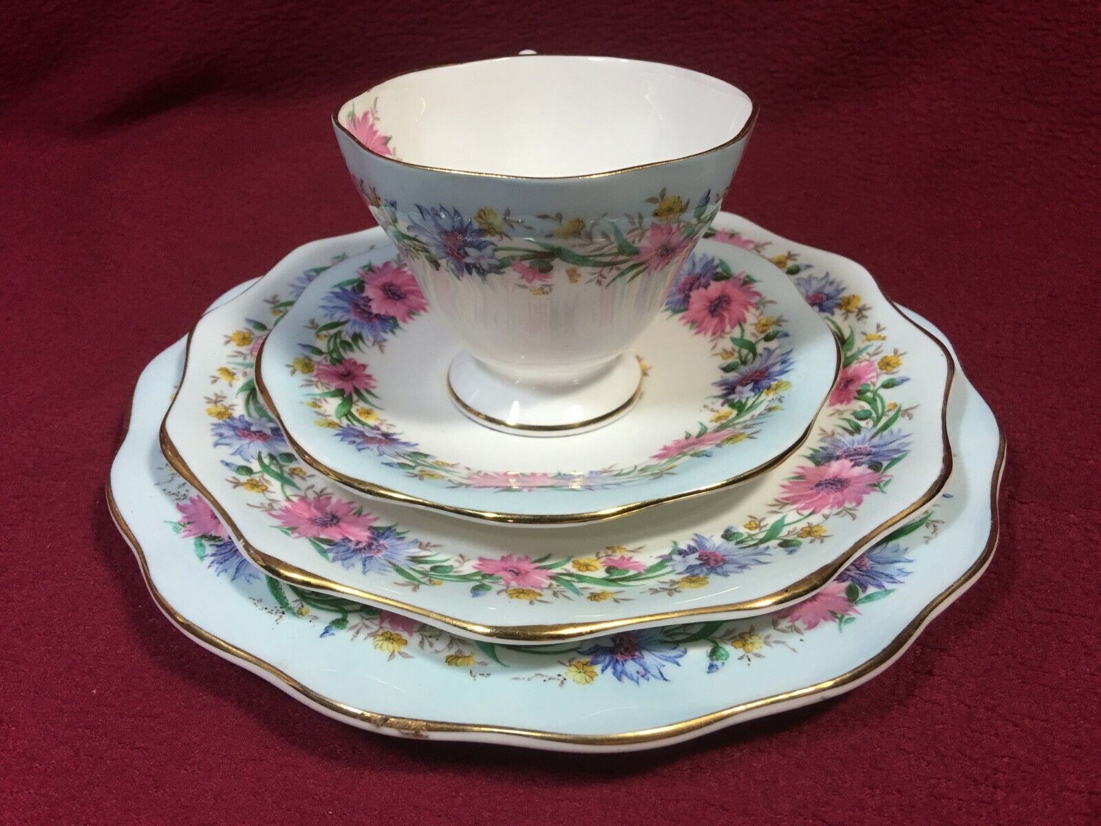 Antique EB Foley Bone China Tea Set