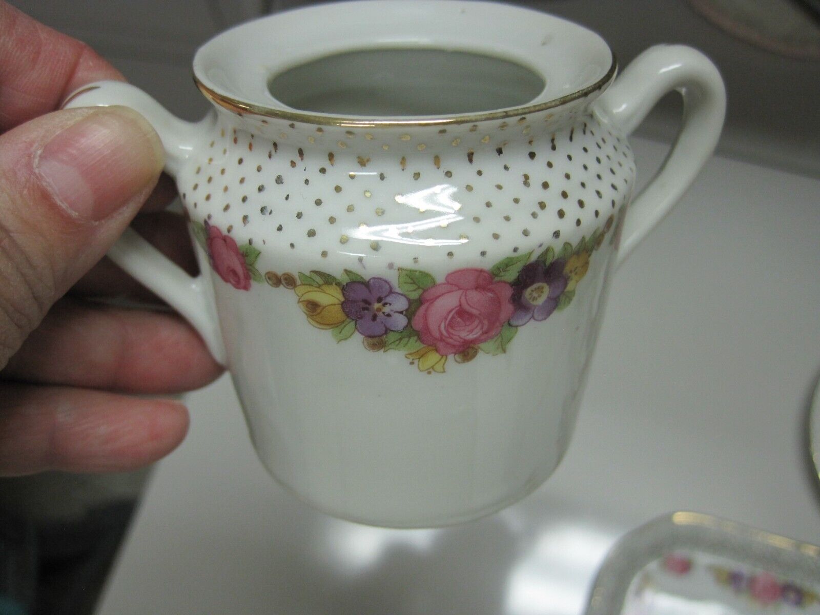 German Antique Tea Set, Early 1900s, Schlegelmilch