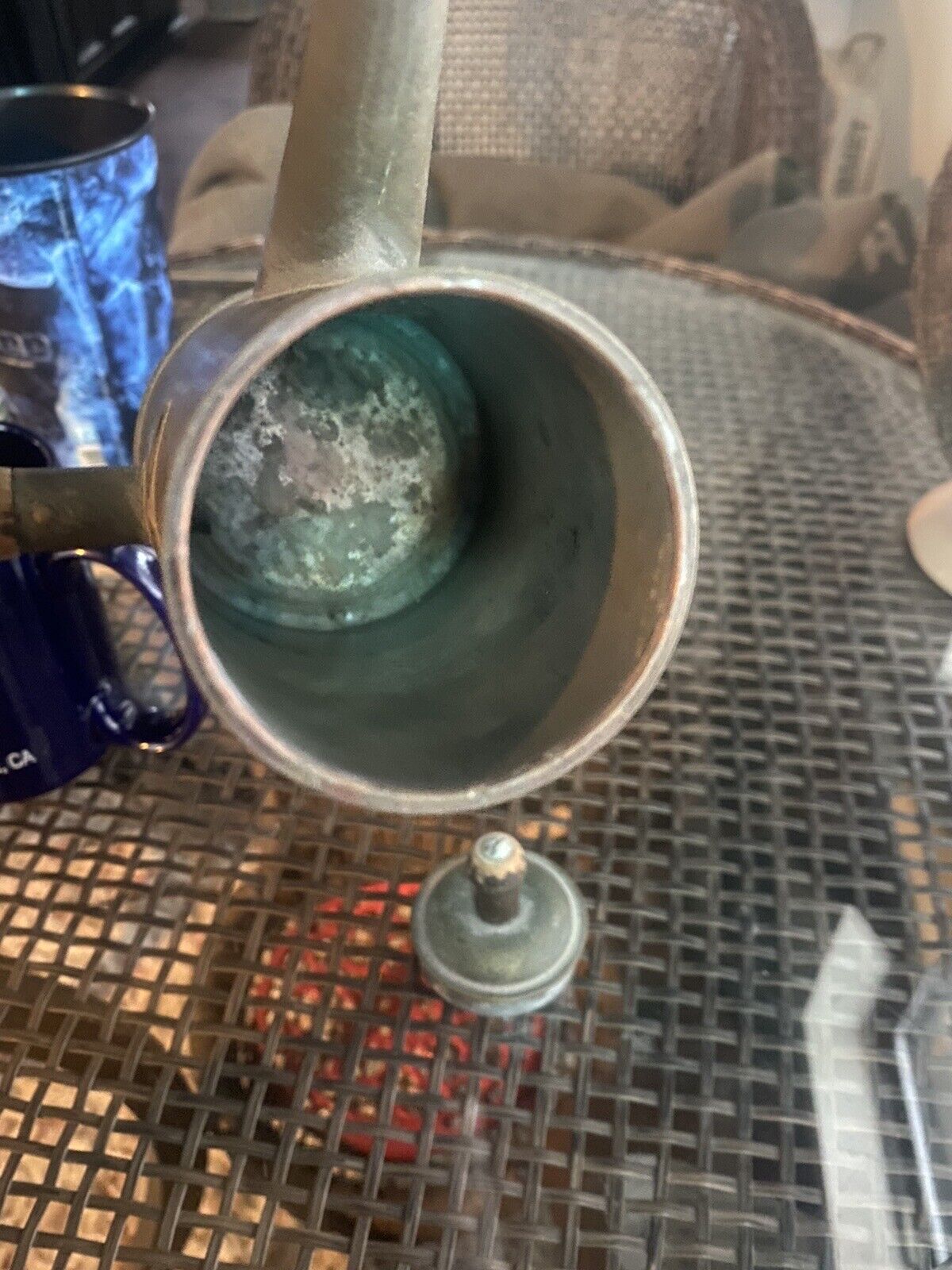 Early 1900s Sternau Copper Mini Tea Kettle