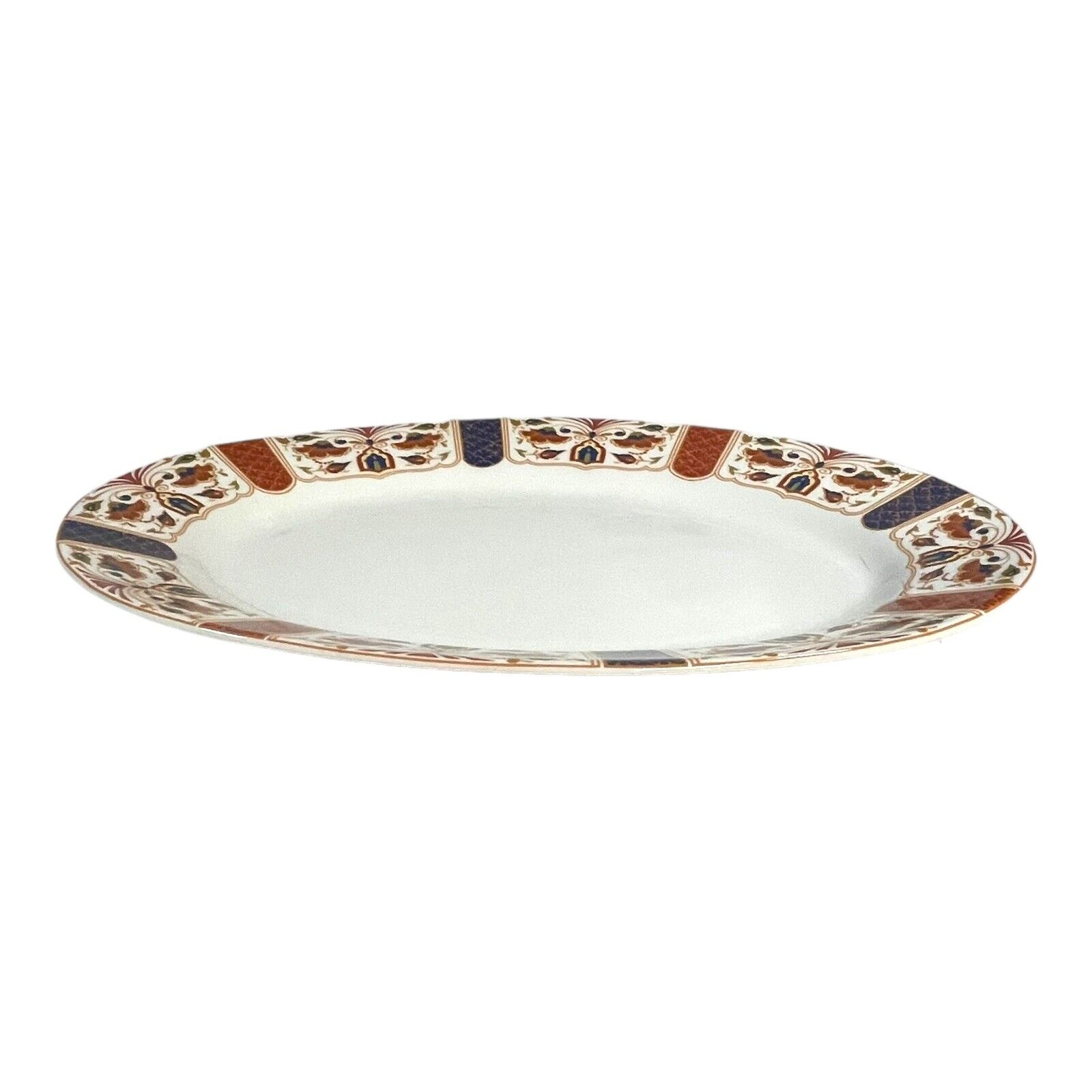 Imari Navy & Cinnabar Extra Large Serving Platter