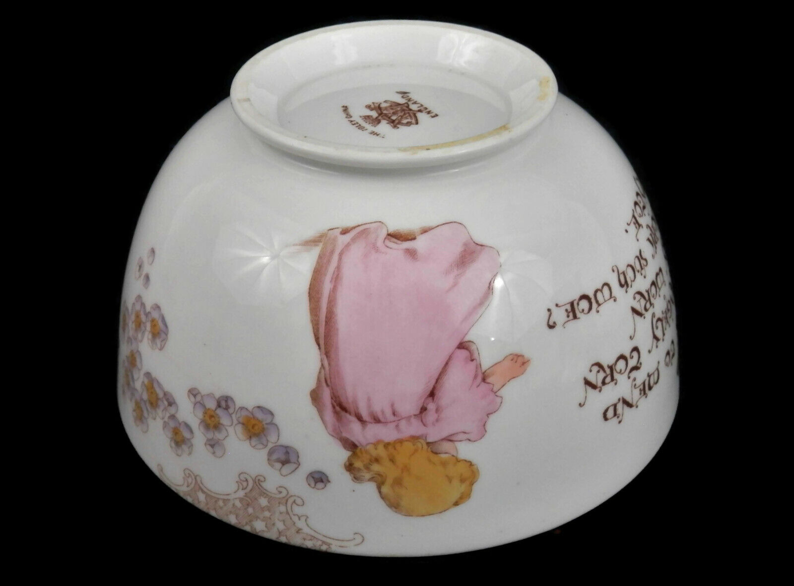 Victorian Foley China Toy Tea Set for Children