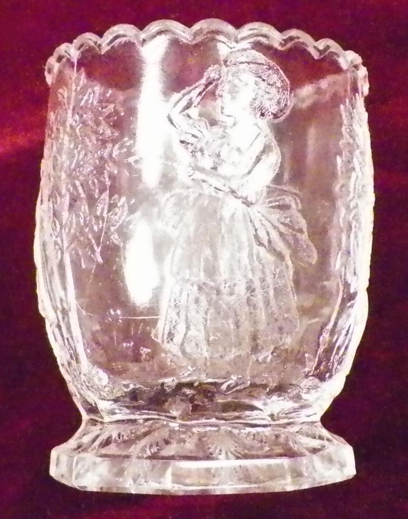 Antique 1900 Toy Spooner - Nursery Rhymes Decor
