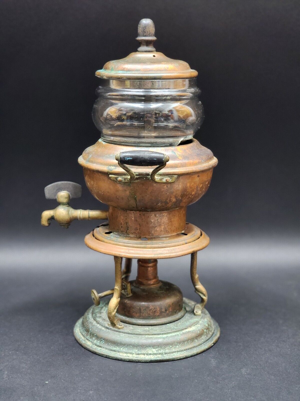 Vintage JOS HEINRICH Copper Coffee Urn - 1900s
