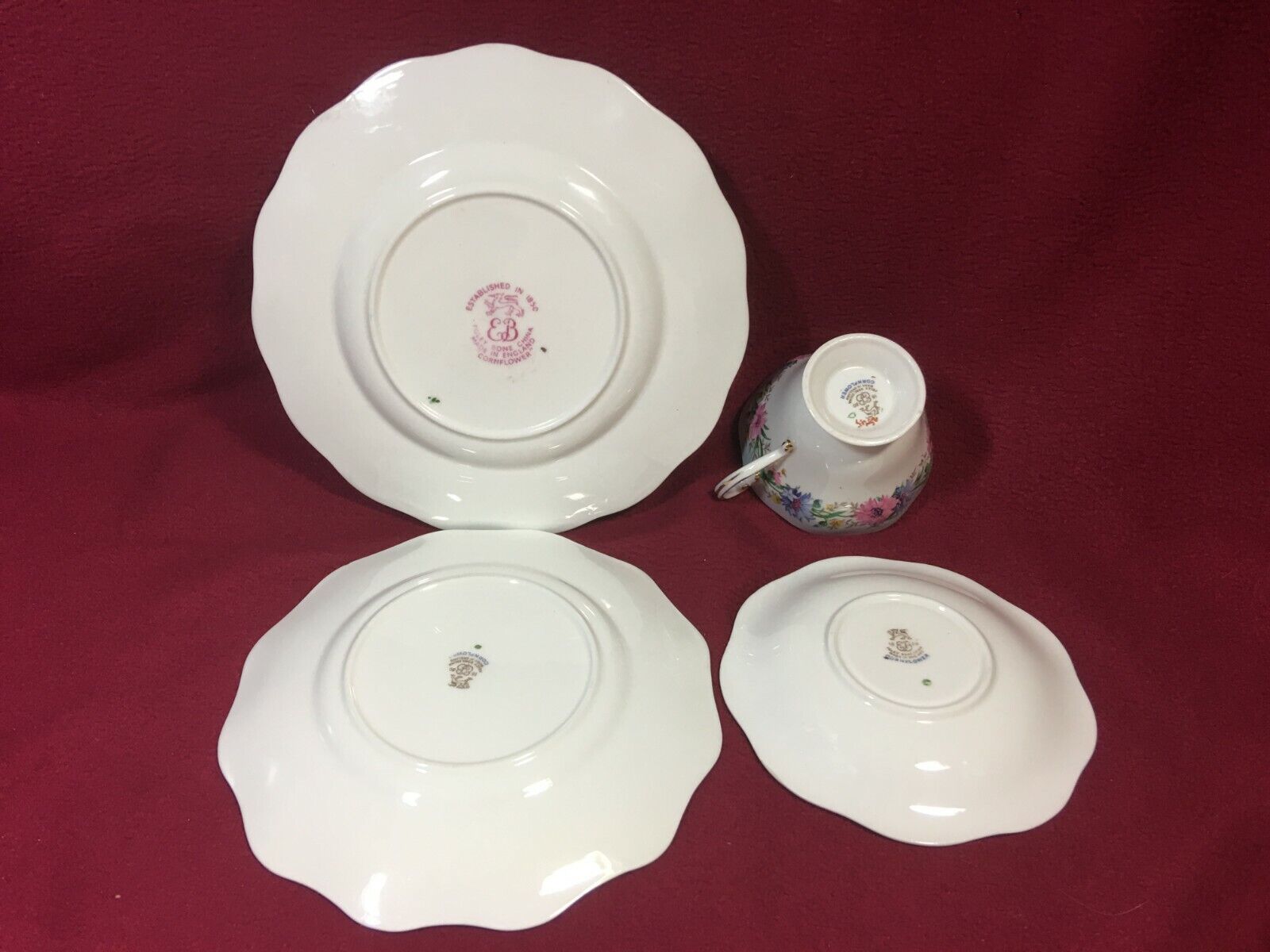 Antique EB Foley Bone China Tea Set