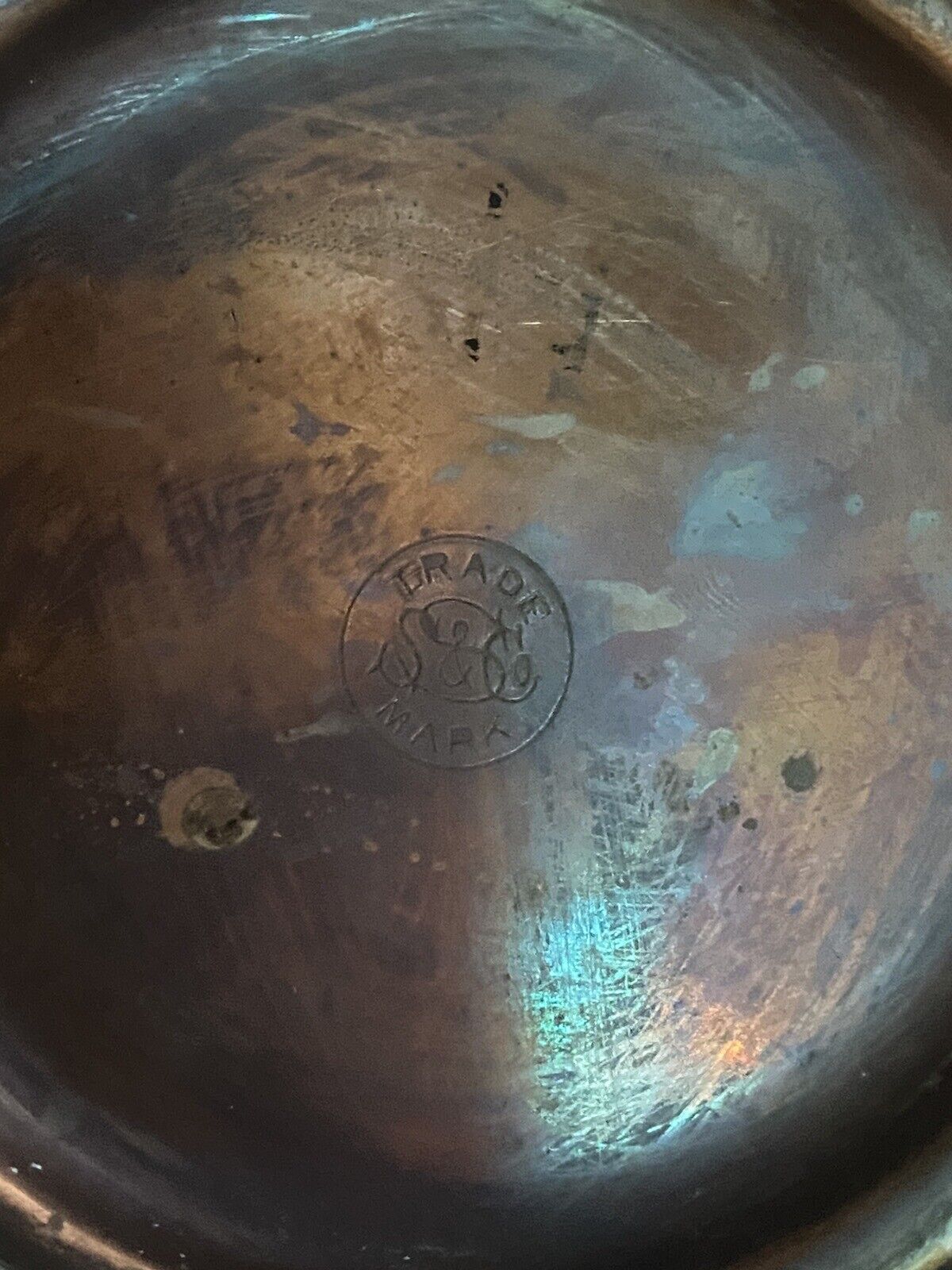 Early 1900s Sternau Copper Mini Tea Kettle