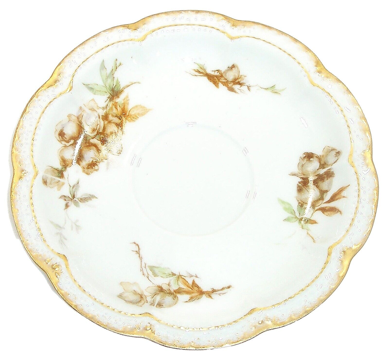 Antique Haviland Limoges Cups & Saucers Set