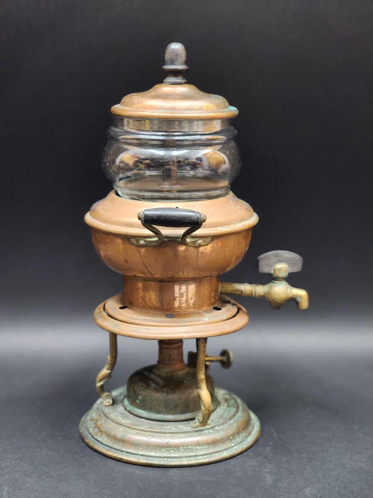 Vintage JOS HEINRICH Copper Coffee Urn - 1900s