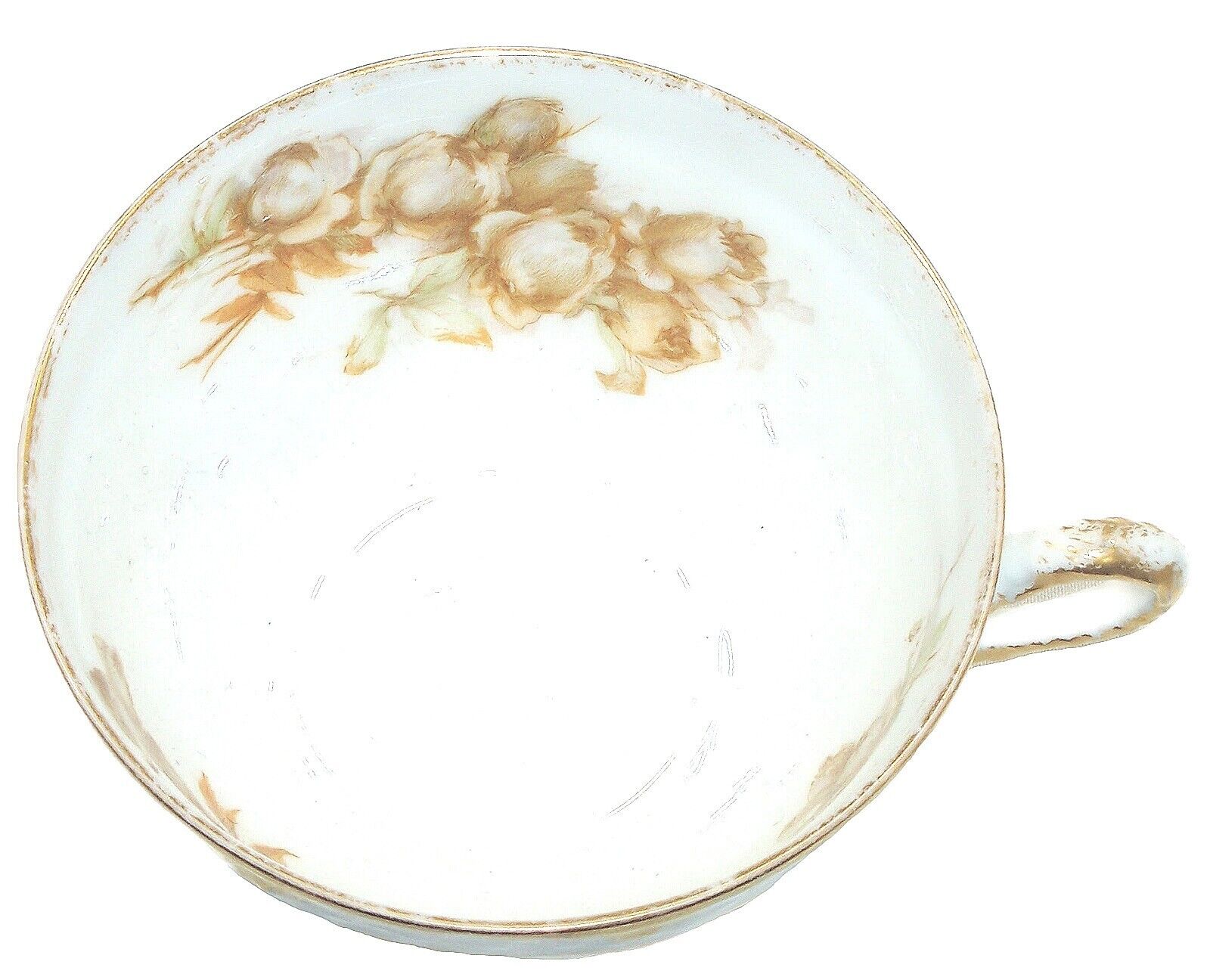 Antique Haviland Limoges Cups & Saucers Set