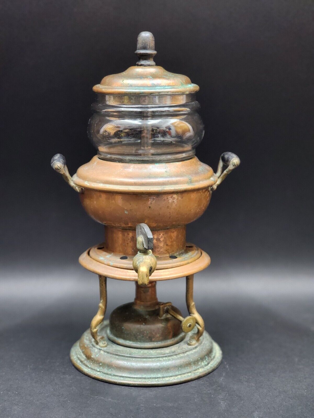 Vintage JOS HEINRICH Copper Coffee Urn - 1900s