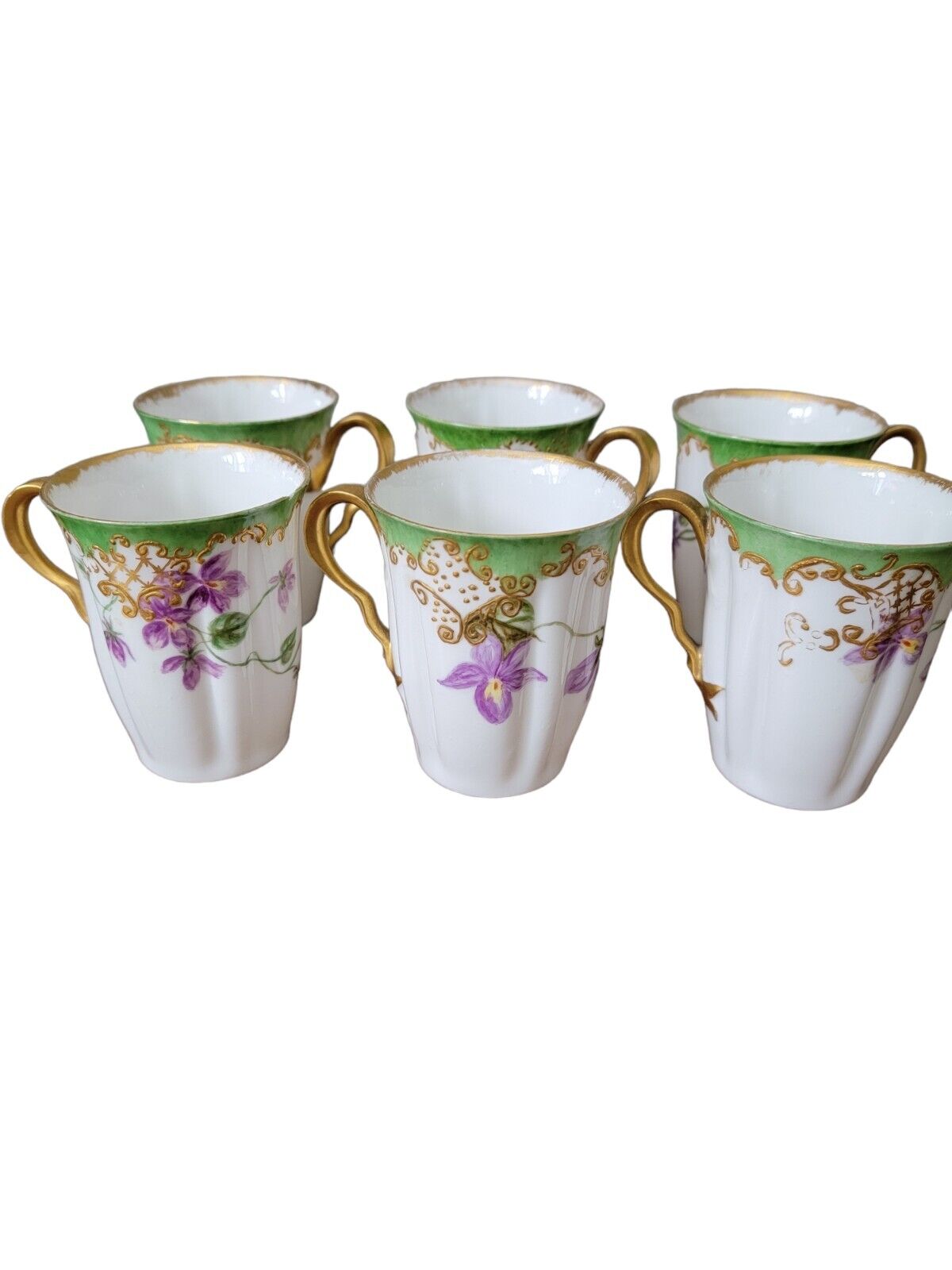 Limoges Antique Chocolate Pot and Cup Set