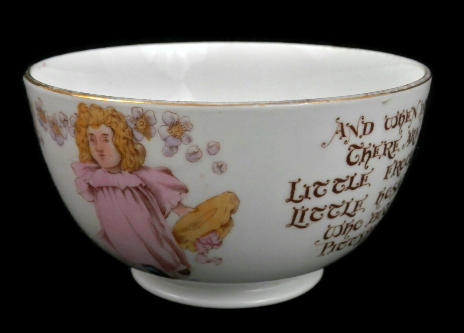 Victorian Foley China Toy Tea Set for Children
