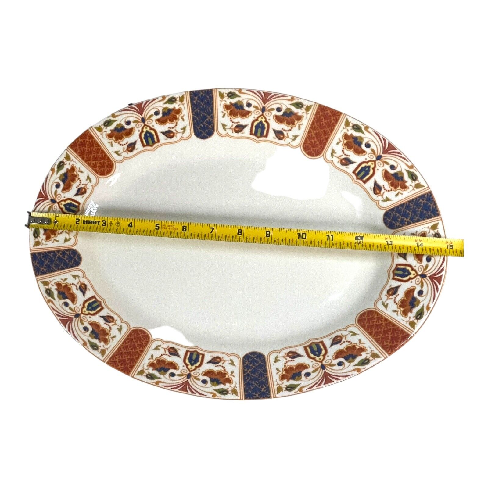 Imari Navy & Cinnabar Extra Large Serving Platter