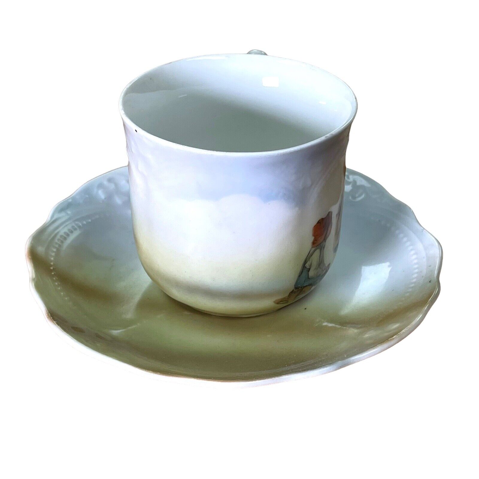 Antique Child's Cup & Saucer Set - Germany