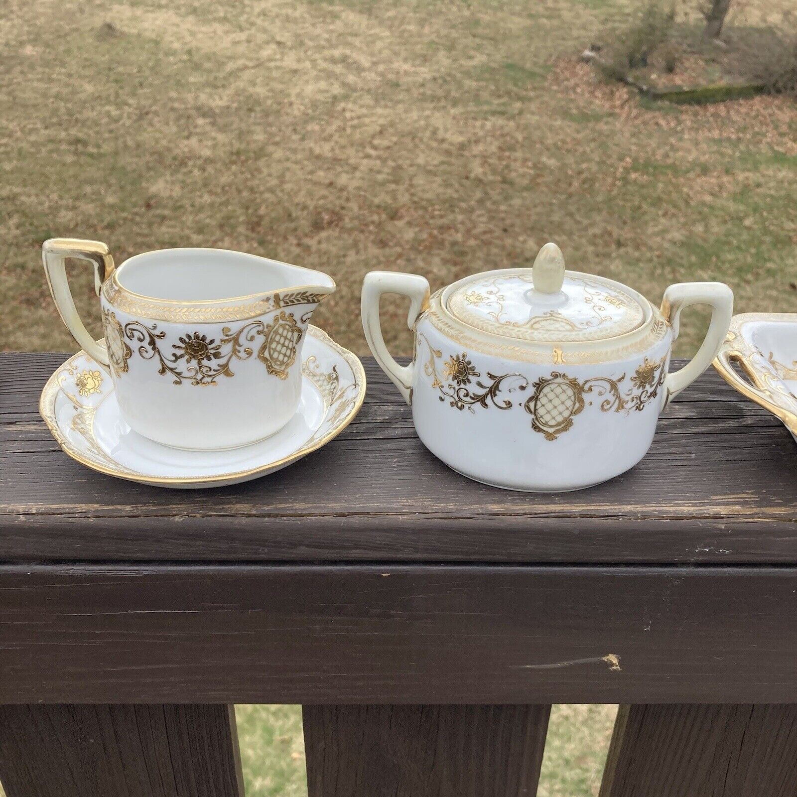 Antique 11-Piece Hand Painted Nippon Set