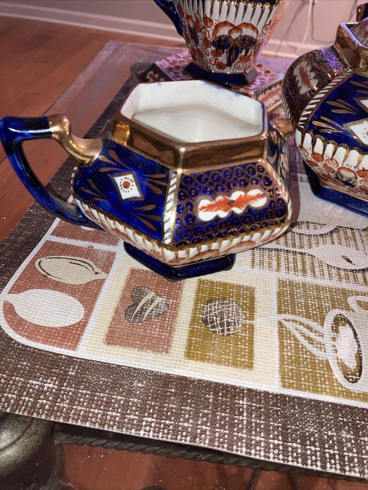 Antique Imari Ceramic Tea Set Collection