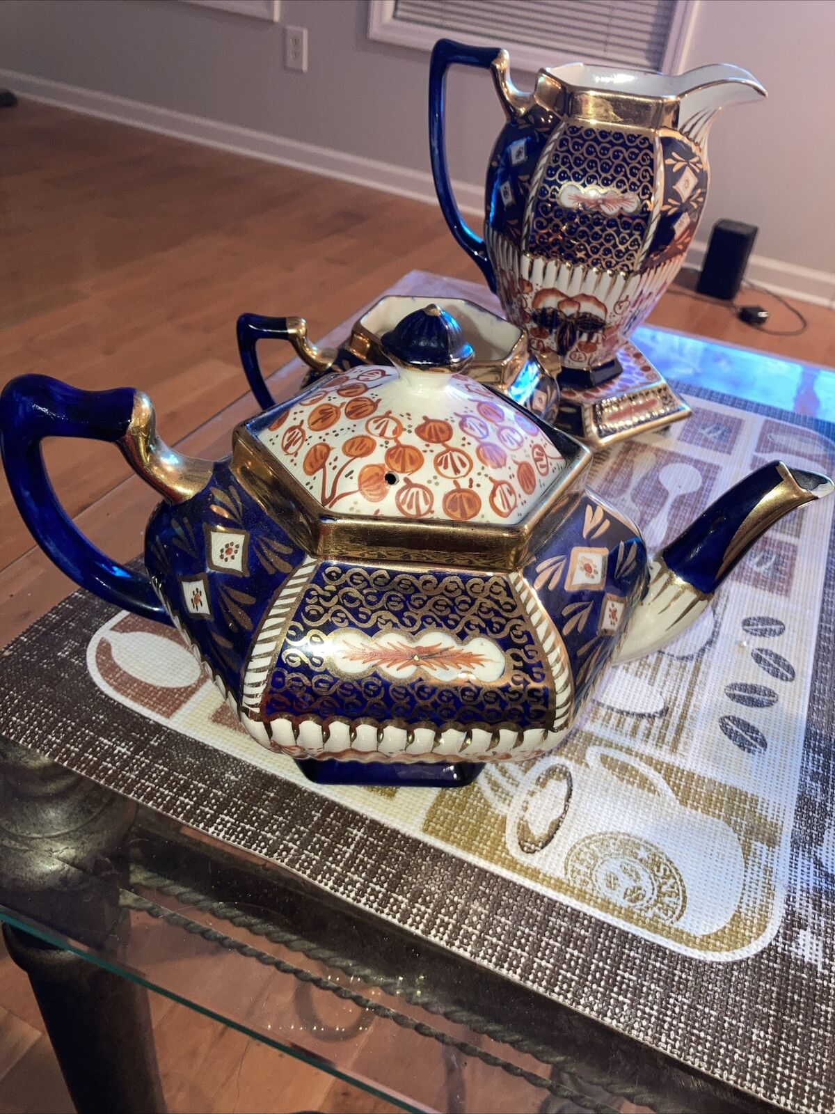 Antique Imari Ceramic Tea Set Collection
