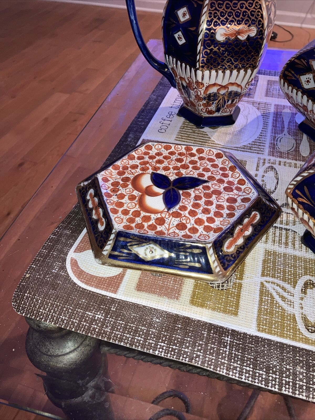 Antique Imari Ceramic Tea Set Collection