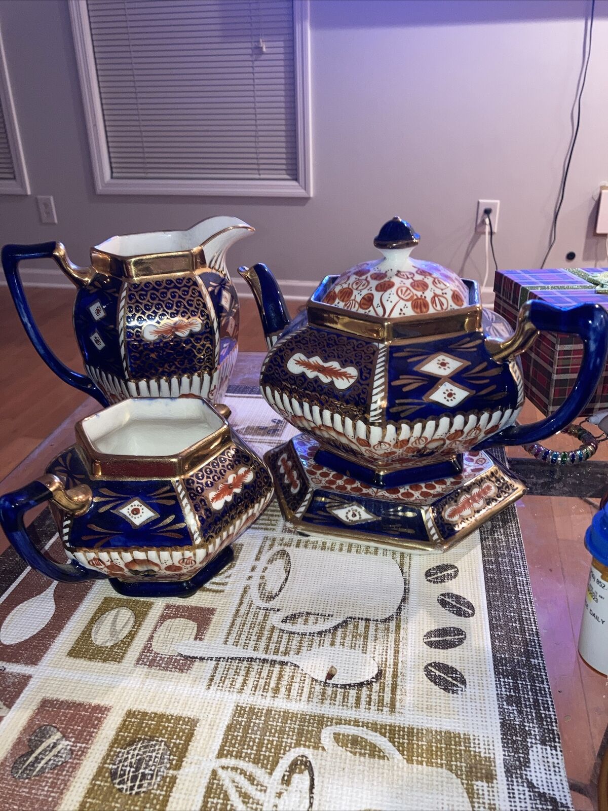 Antique Imari Ceramic Tea Set Collection