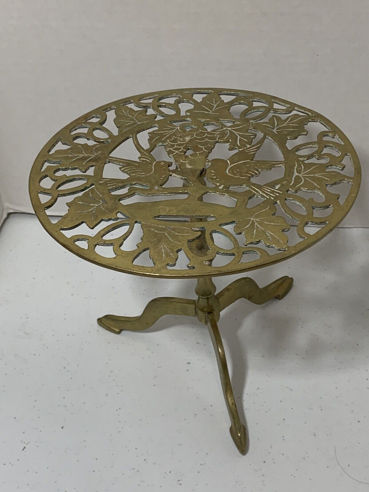 Antique Mid Georgian Brass Teapot Warmer