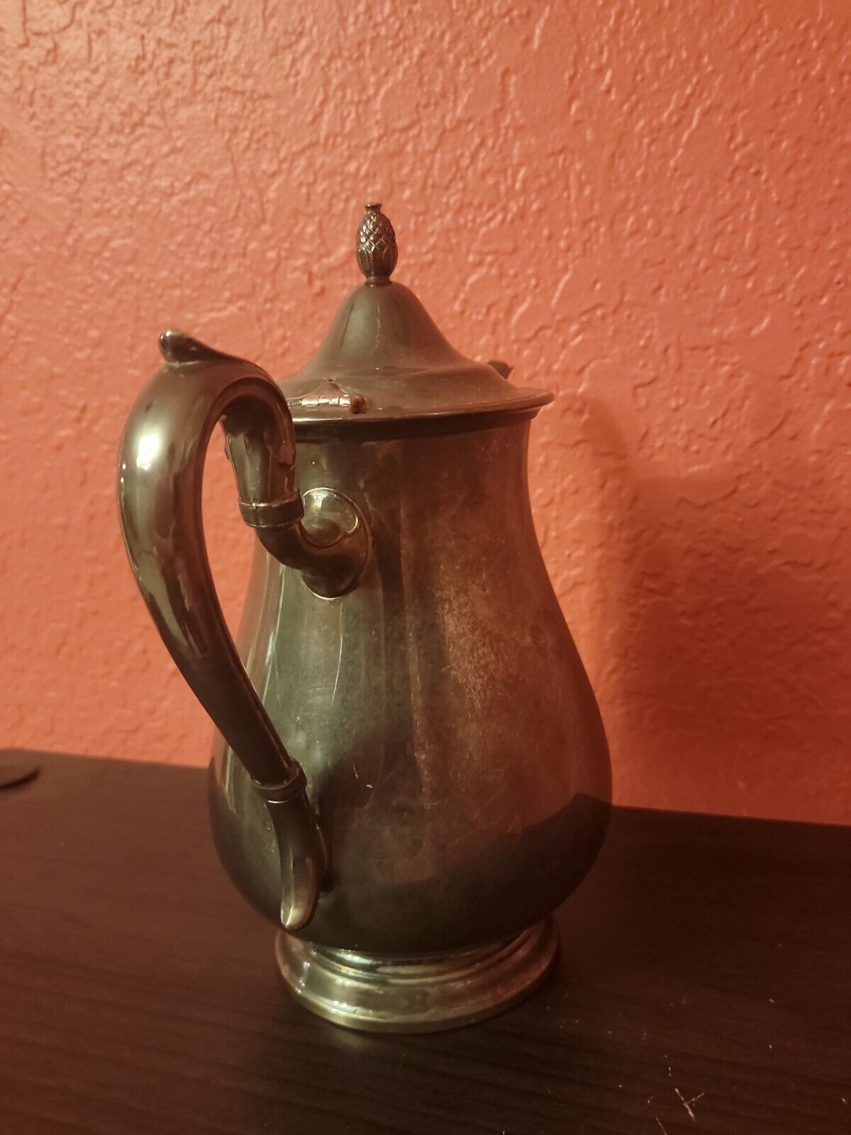Antique Reed & Barton Jamestown Silver Coffee Pot