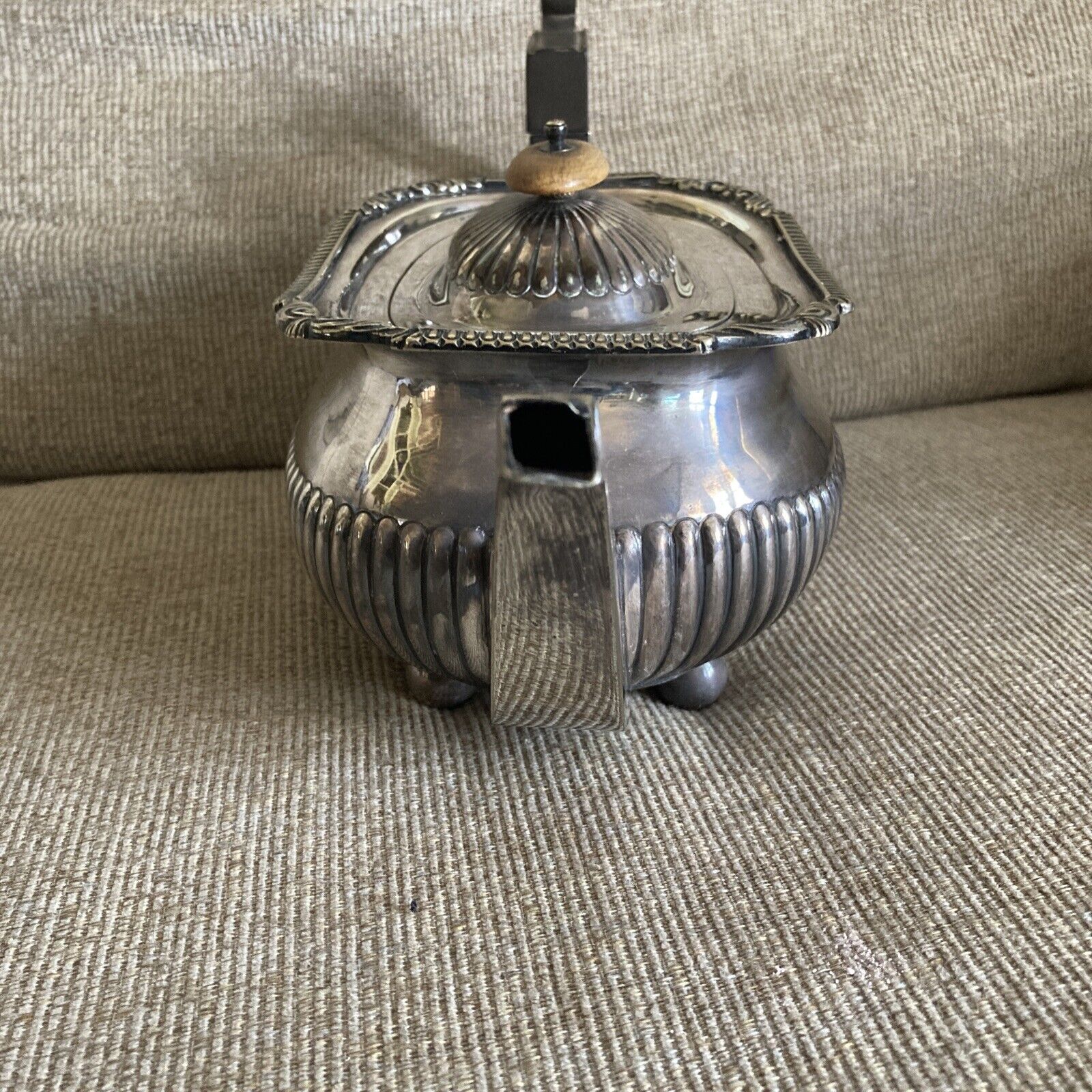 Edwardian William Hutton Silver Tea & Coffee Set