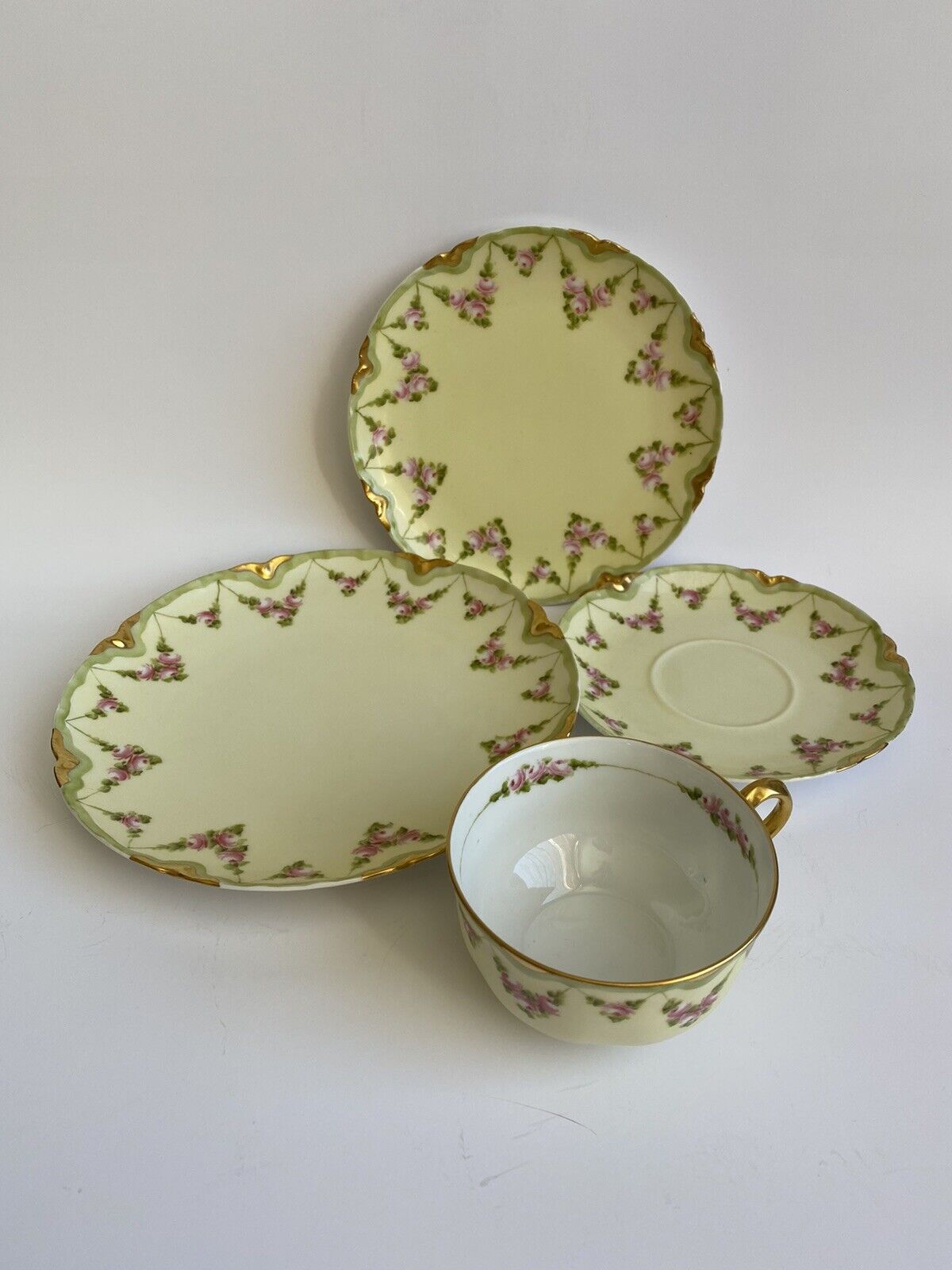 Vintage Haviland Limoges Tea Set, 4 Pieces