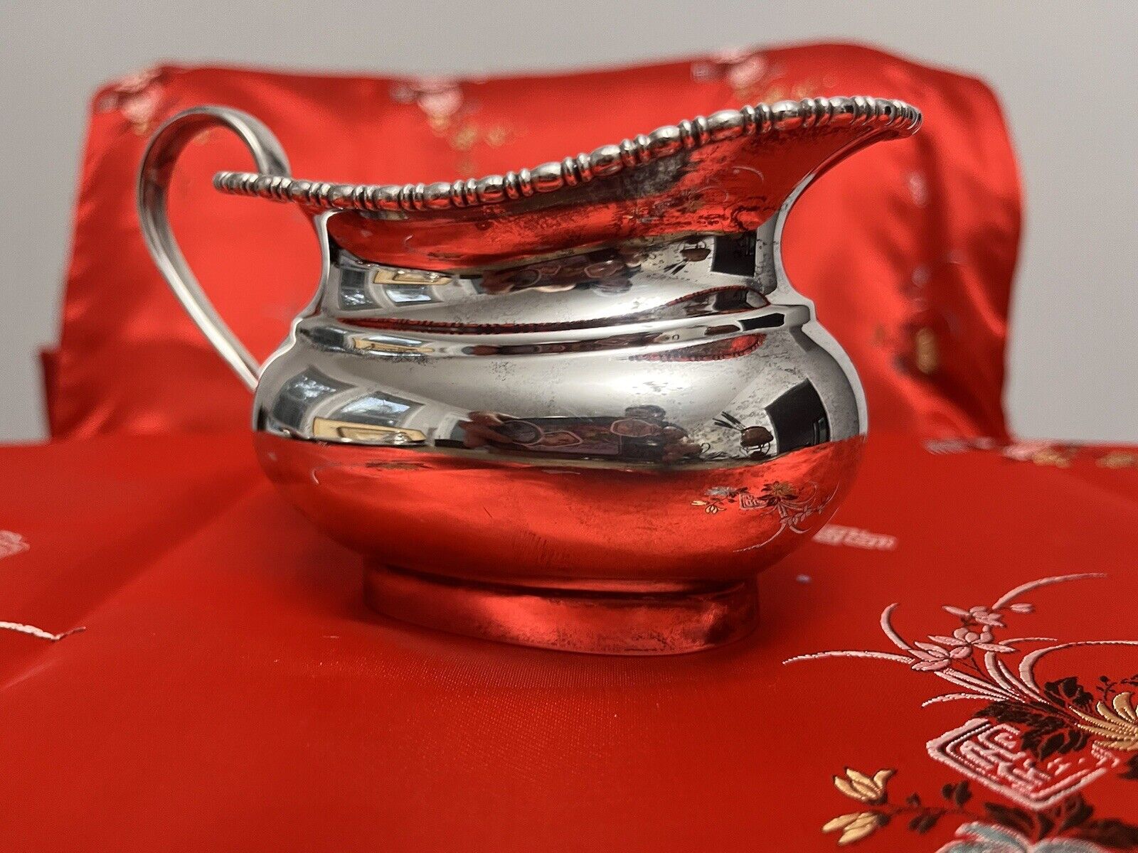Cheltenham Silver Plate Tea/Coffee Set with Tray