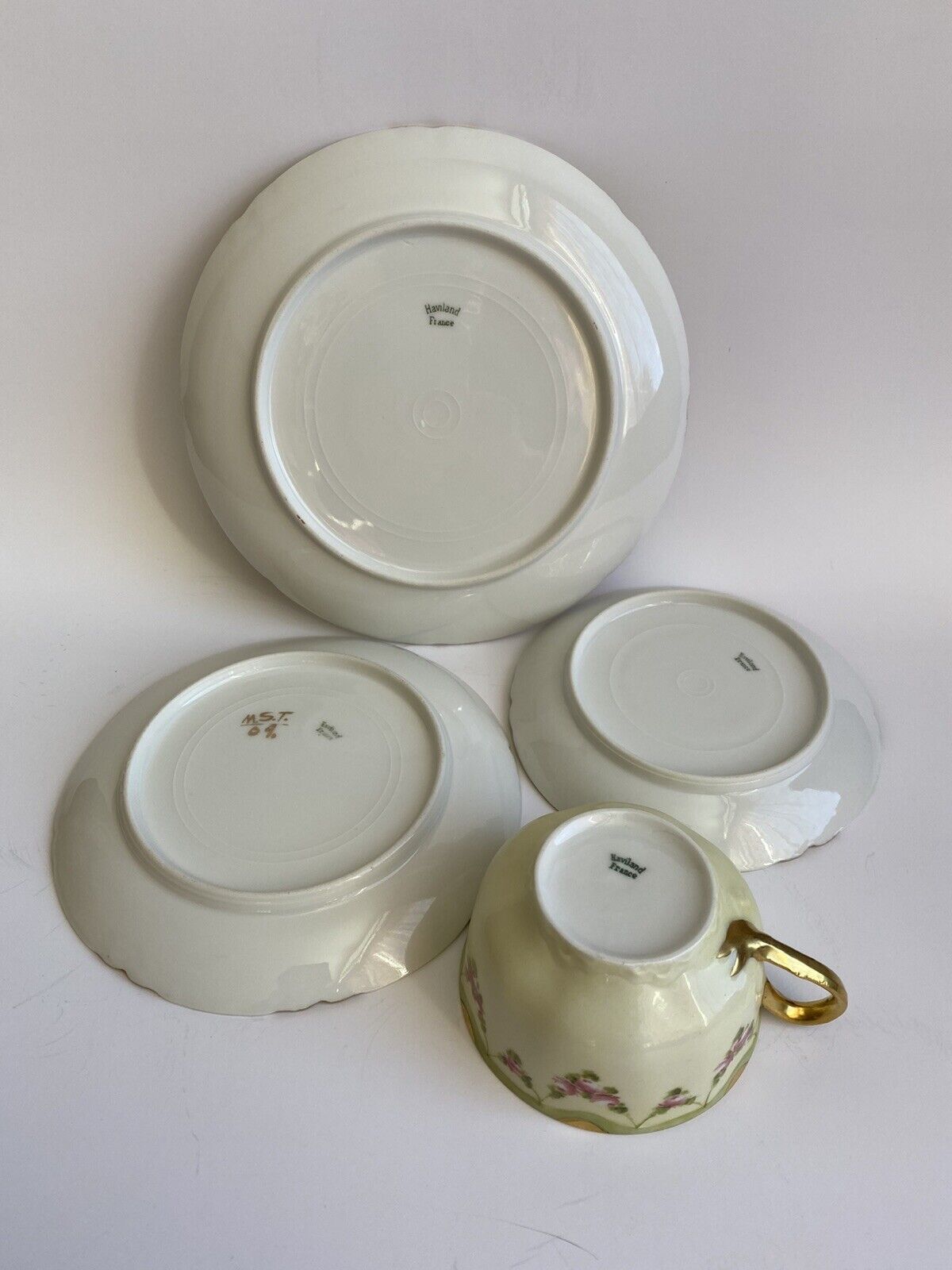 Vintage Haviland Limoges Tea Set, 4 Pieces