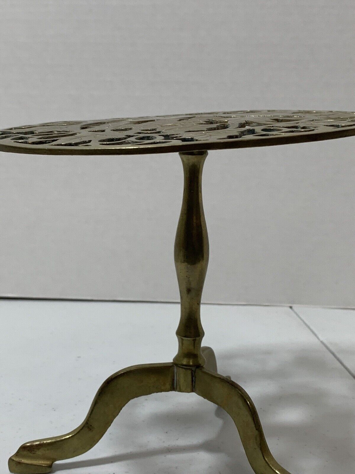Antique Mid Georgian Brass Teapot Warmer