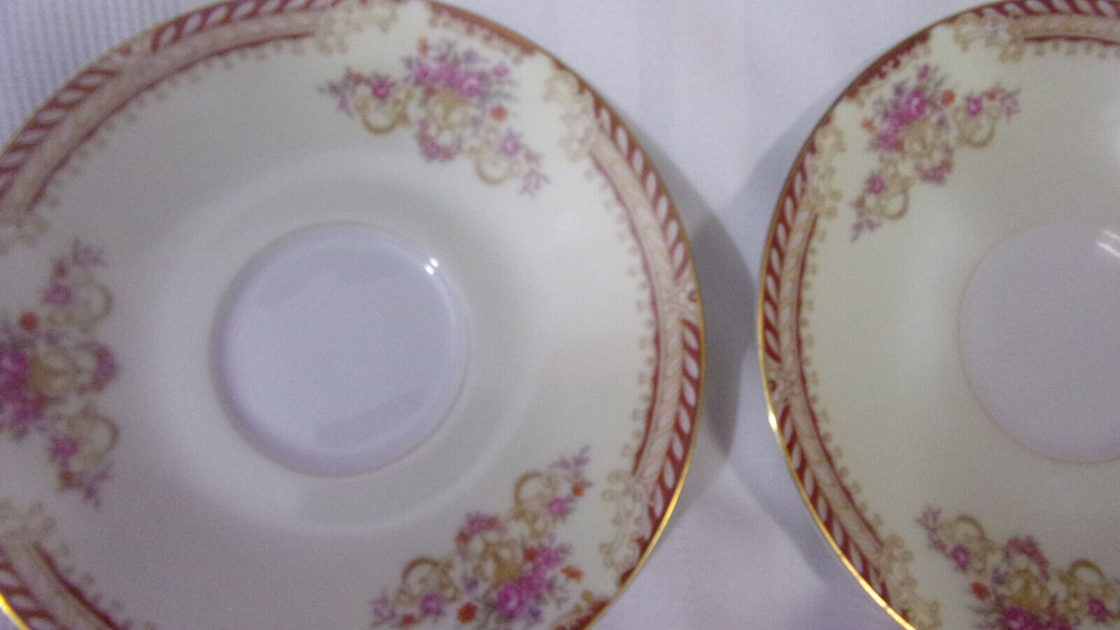 Vintage Noritake Nippon Tea Cups & Saucers Set