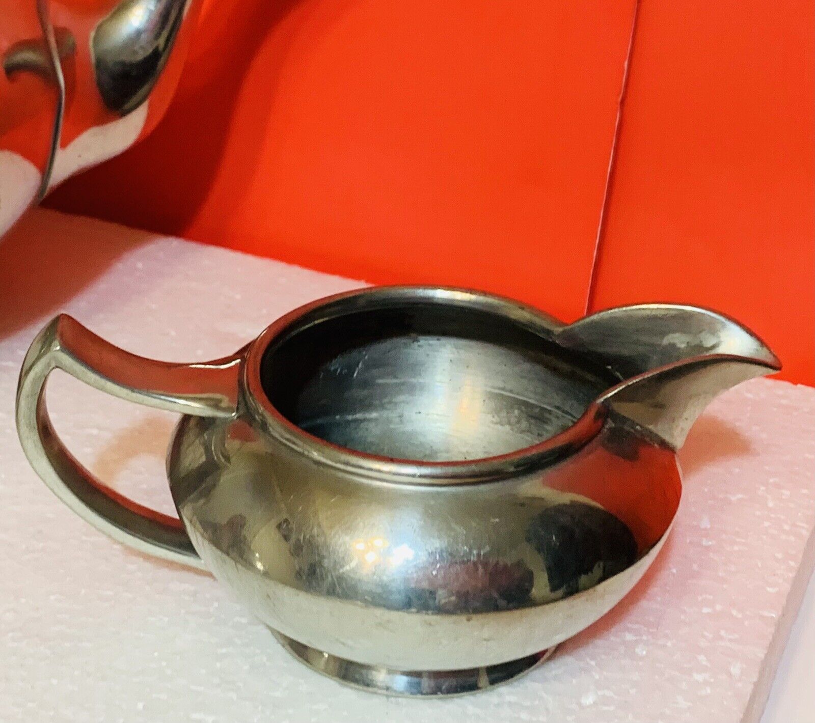James Dixon & Sons Pewter 3-Piece Tea Set