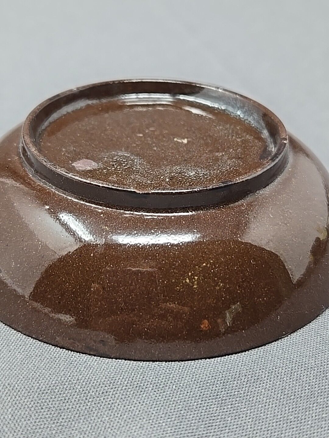 Antique Chinoiserie Mini Bowl Saucer - 1800s