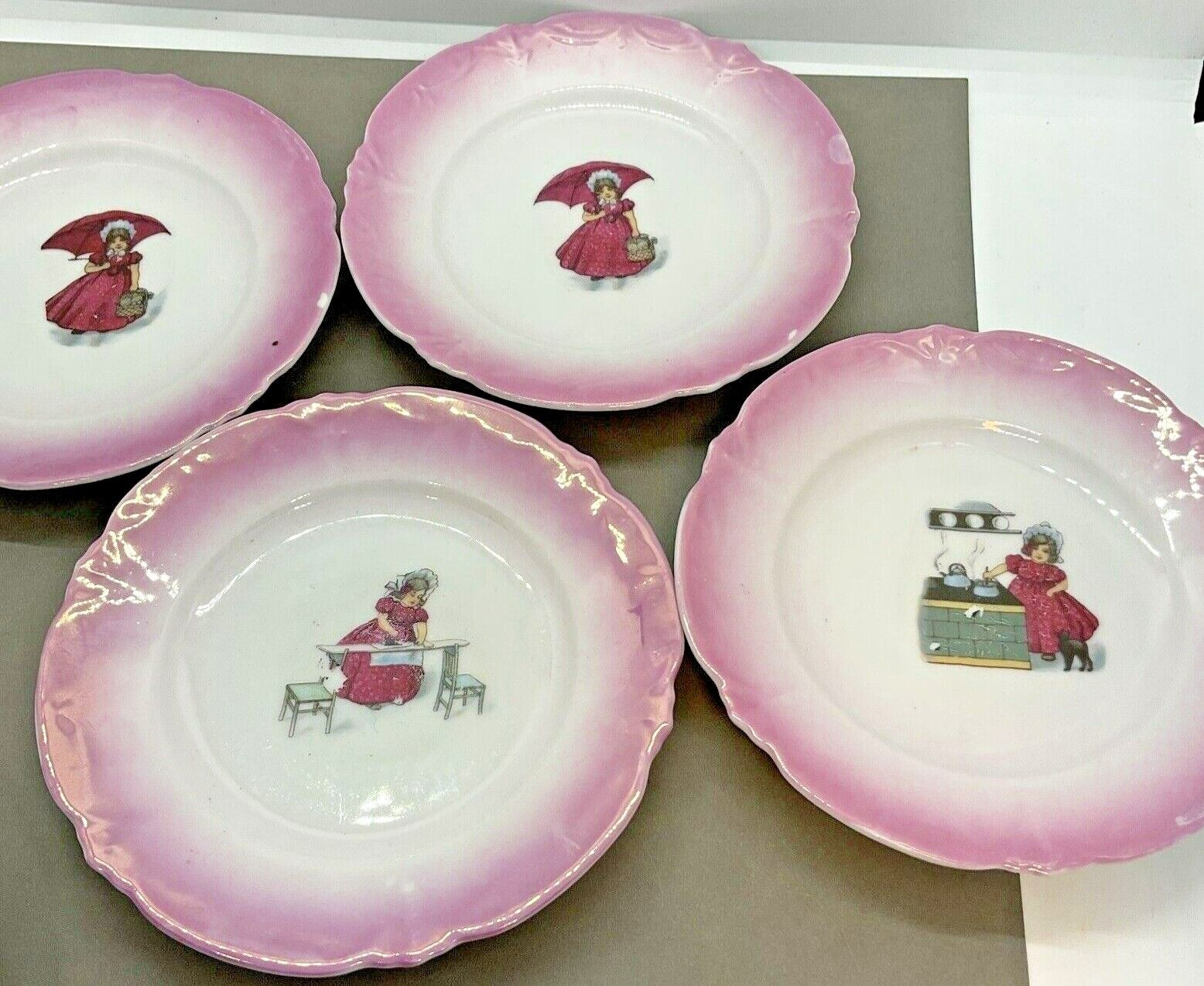 1930s Leuchtenberg Germany Child's Tea Set, 22 Pieces