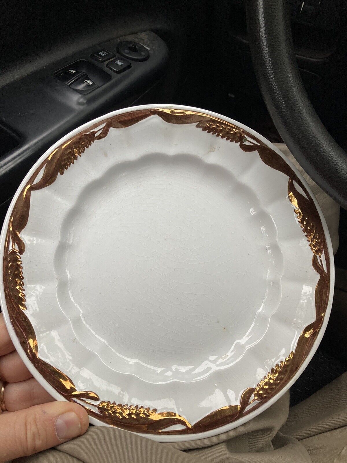 Elsmore & Forester 1860 Corn Pattern Ironstone Set