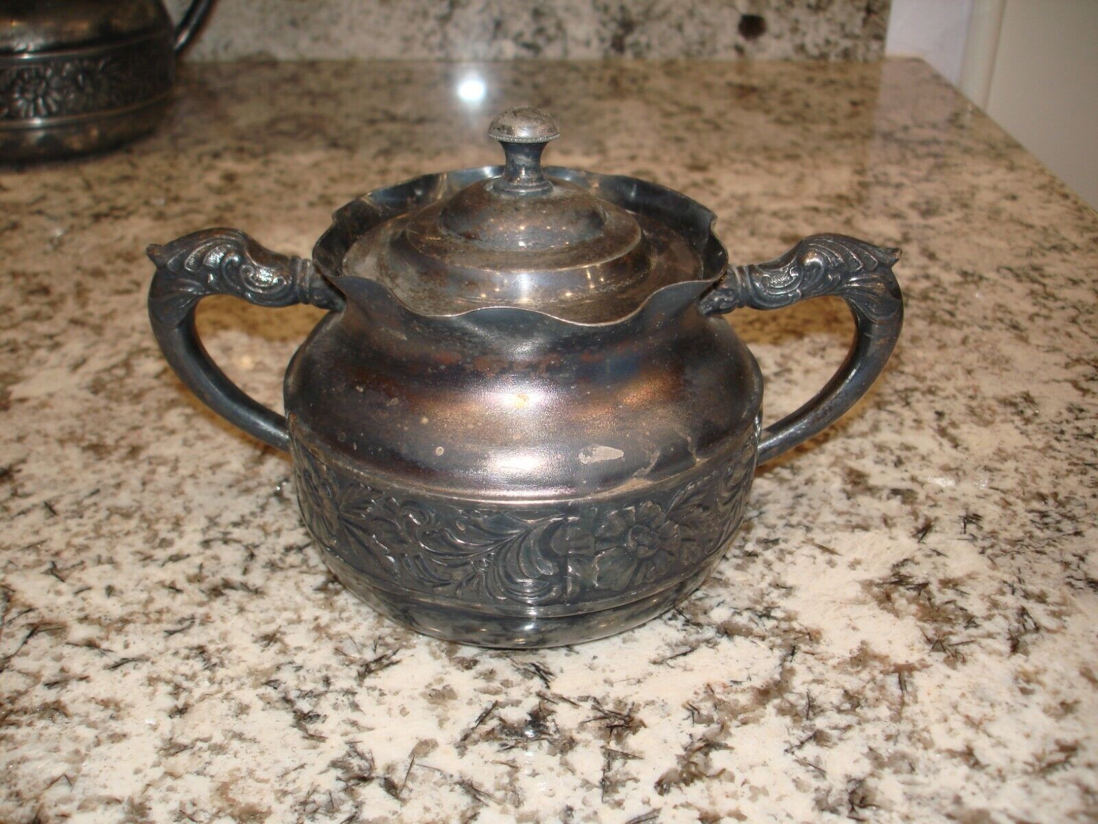 1800's Jennings Bros 5-Piece Coffee/Tea Set