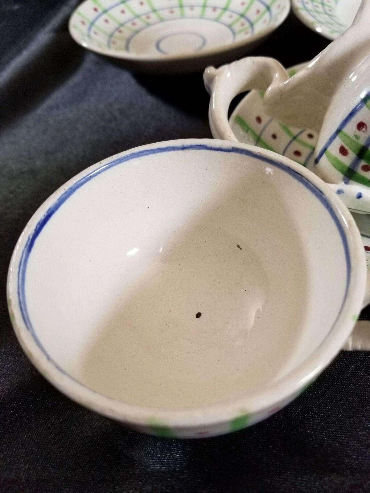 Mid-19th Century Staffordshire Child's Tea Set