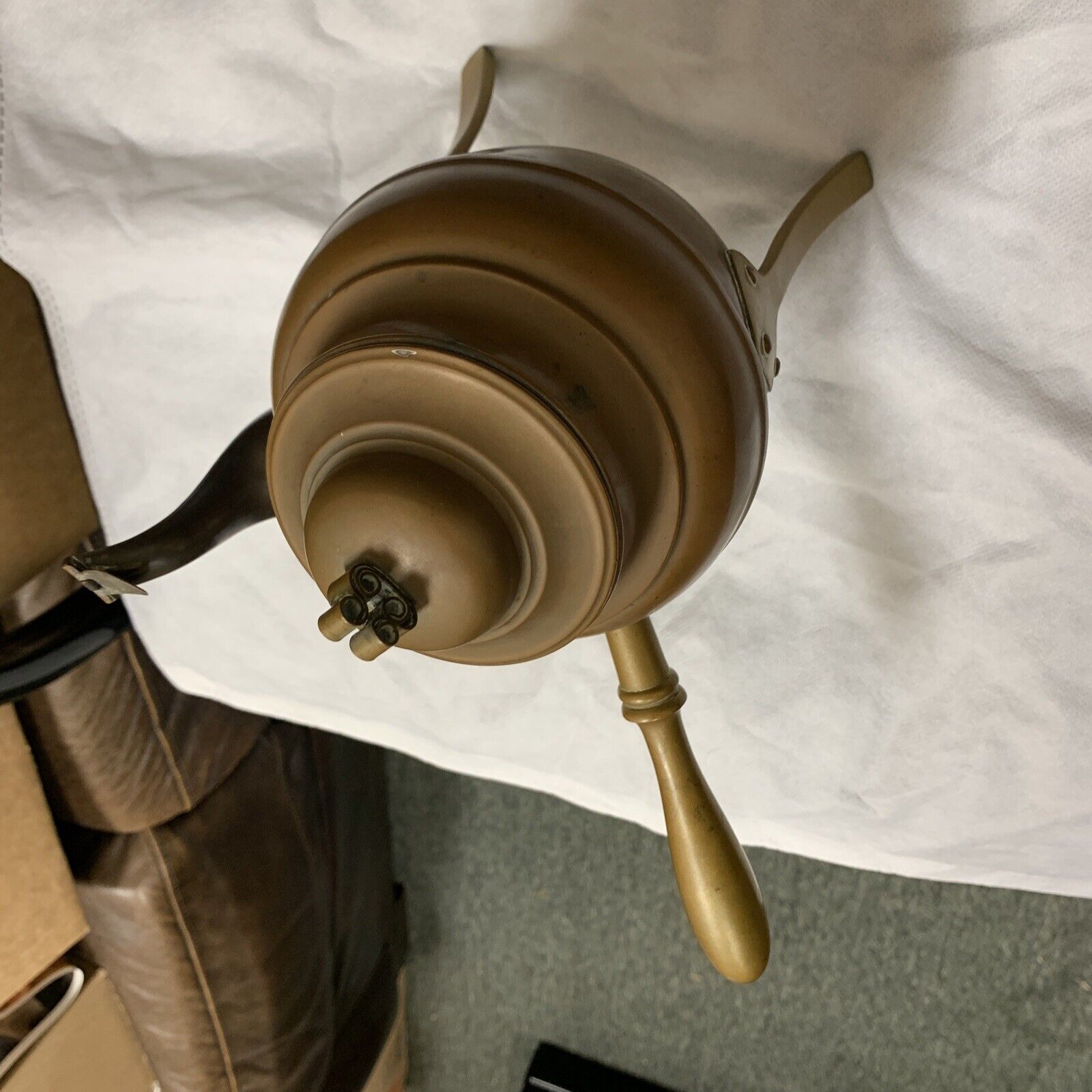 1800s Grillby Metallfabrik Copper/Brass Tea Set