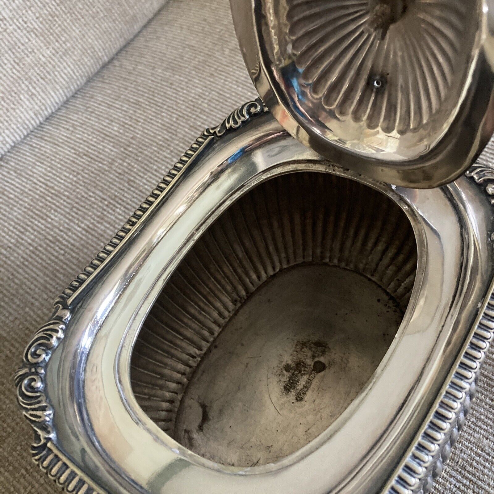 Edwardian William Hutton Silver Tea & Coffee Set