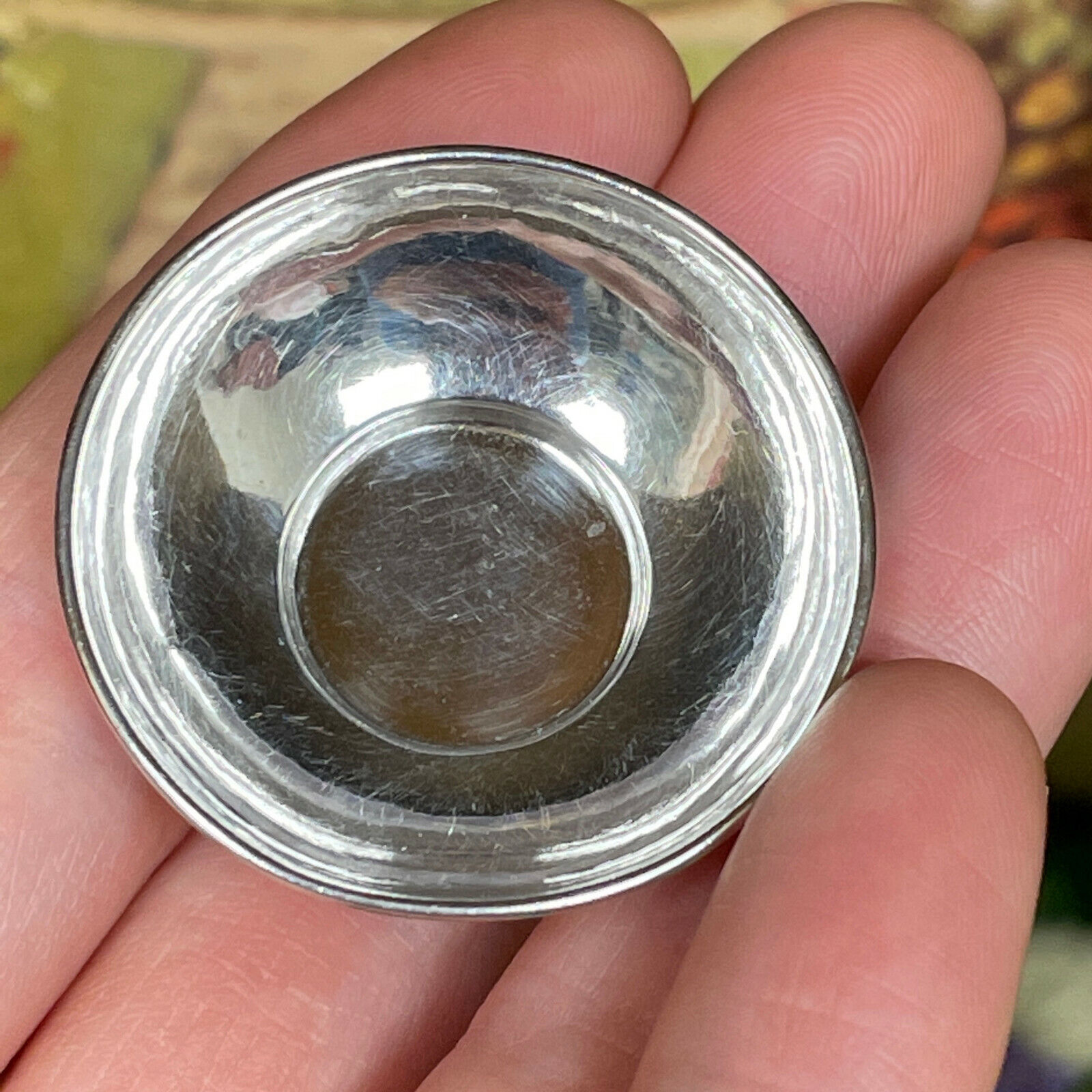 Victorian Sterling Silver Miniature Dollhouse Bowl