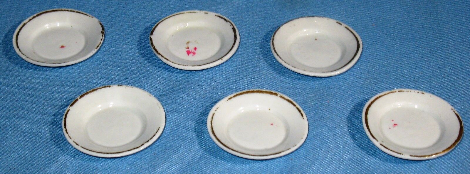 Miniature Porcelain Dollhouse Dinnerware Set, 23 Pieces