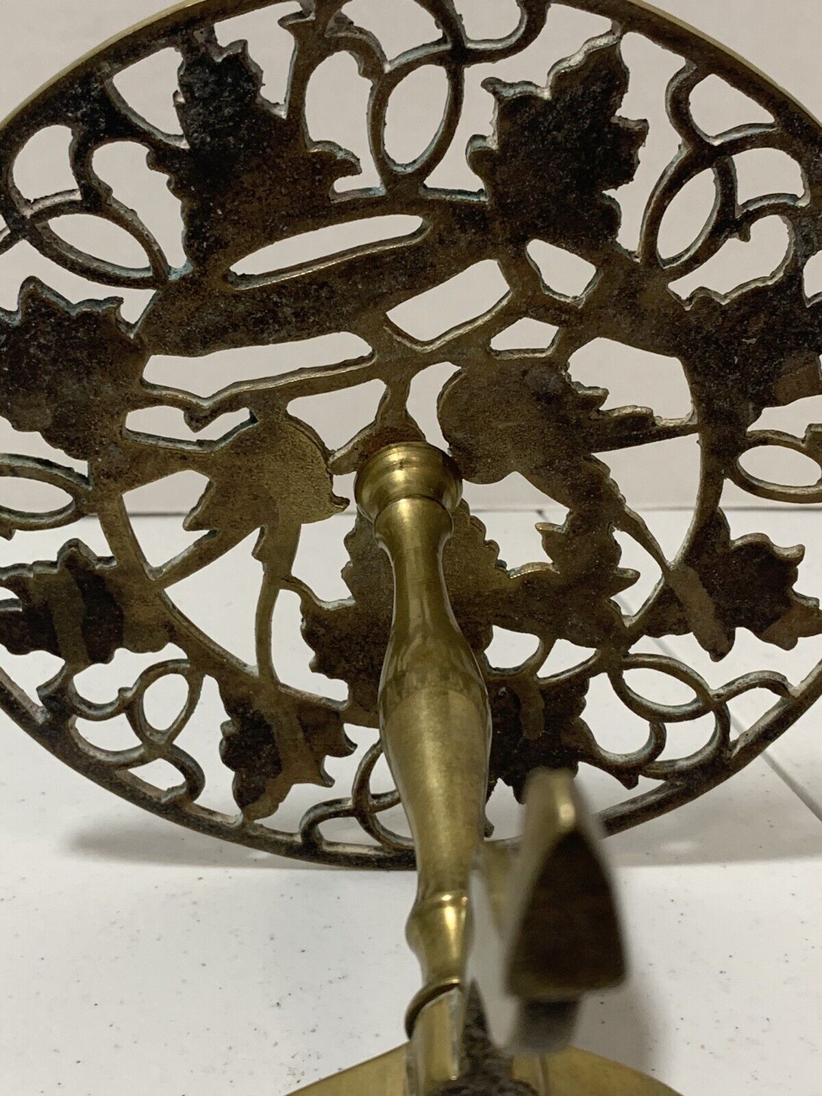 Antique Mid Georgian Brass Teapot Warmer