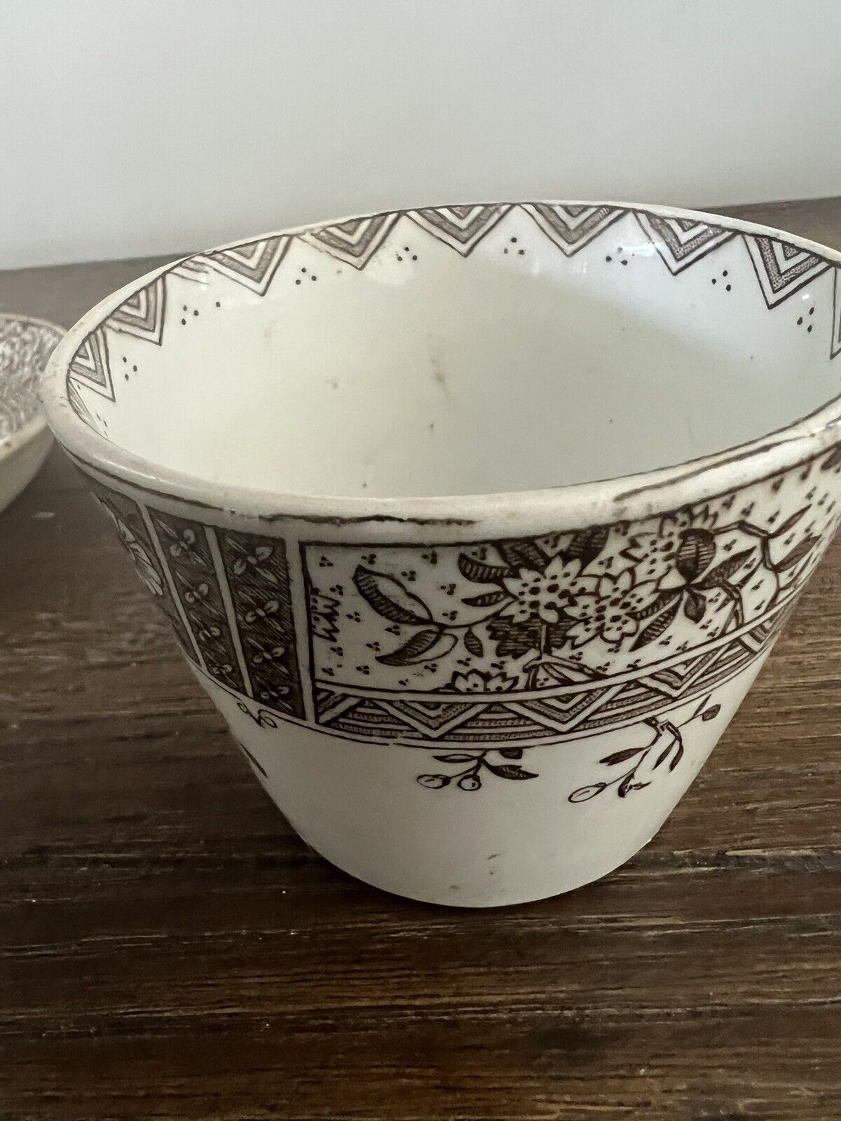 Victorian Challinor & Mayer Brown Teacup Set