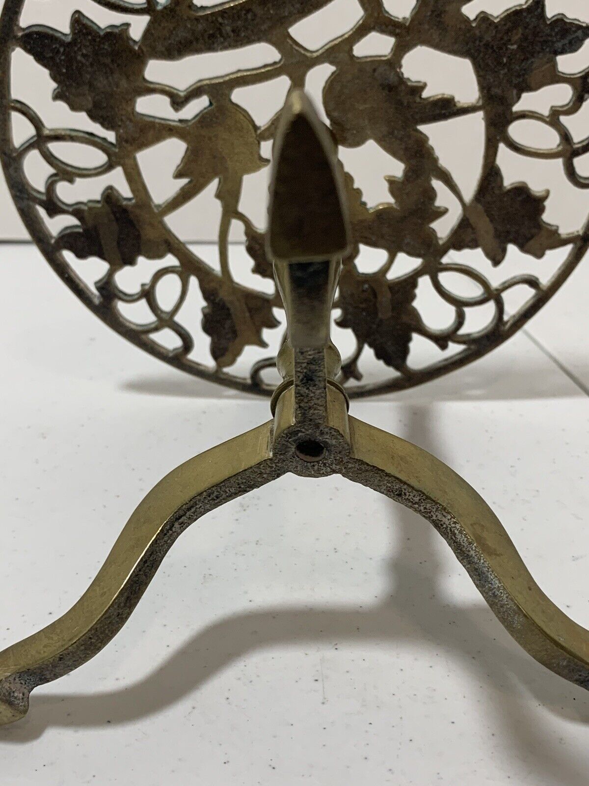 Antique Mid Georgian Brass Teapot Warmer