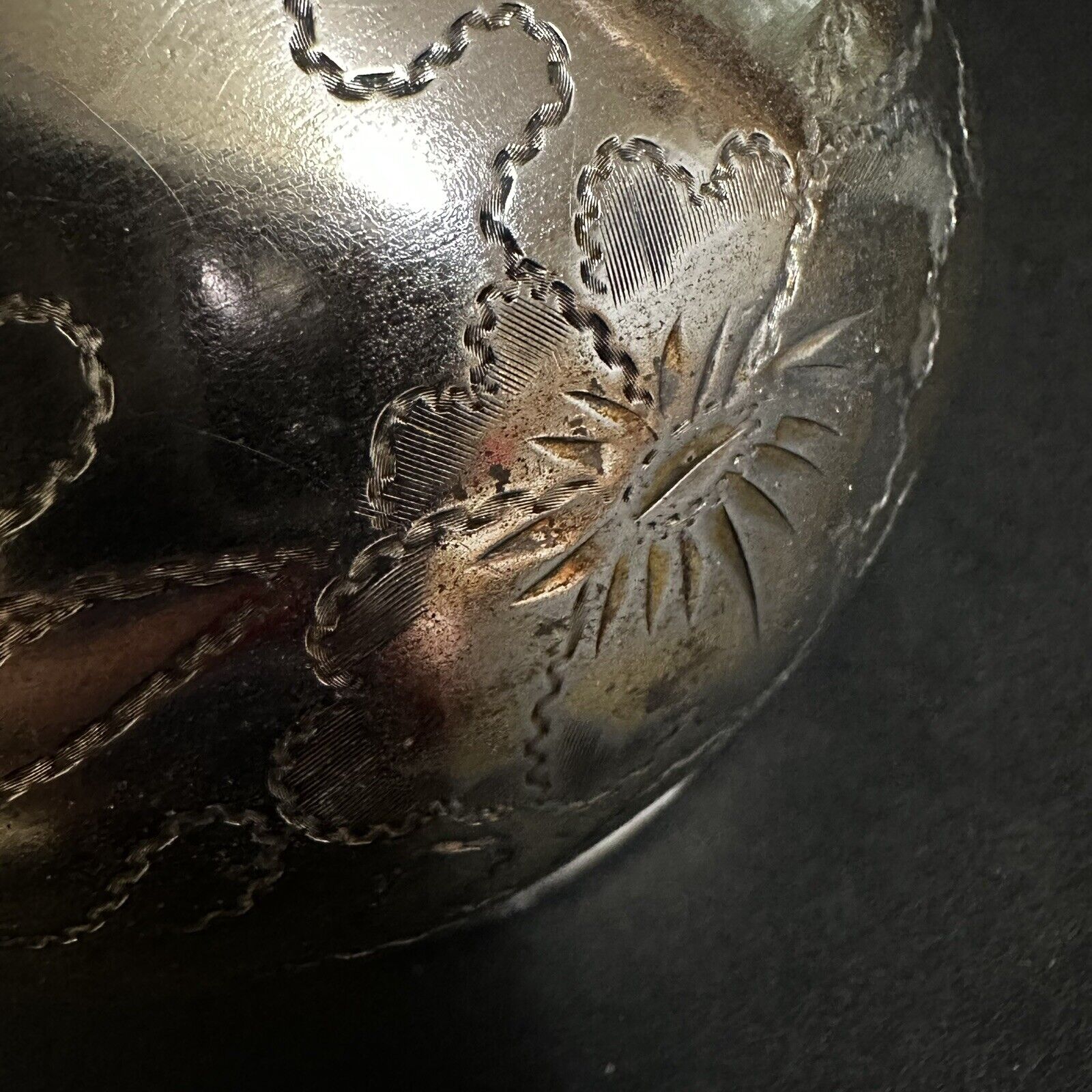 Antique 1800s Taunton Silver Floral Tea Set