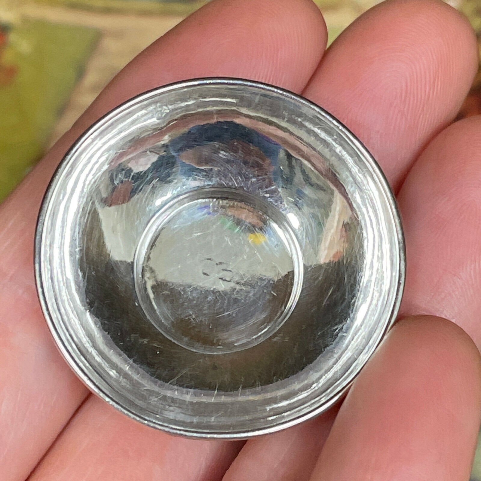 Victorian Sterling Silver Miniature Dollhouse Bowl