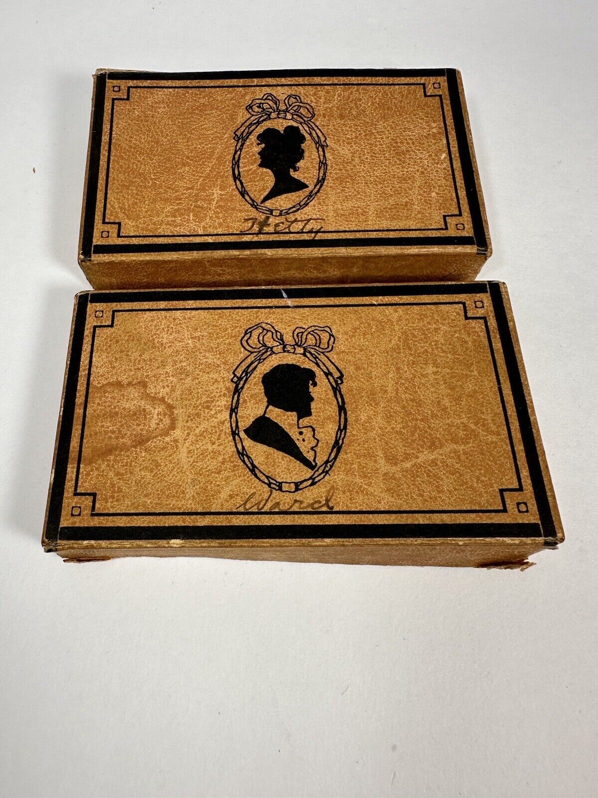 1800s Miniature Tea Set in Original Box