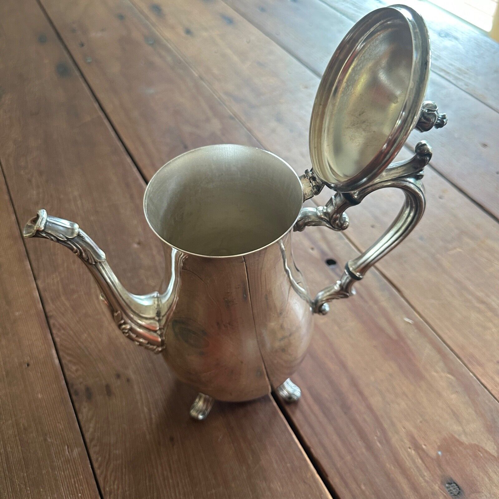 Victorian Silver-Plate Tea/Coffee Set by Wm Rogers