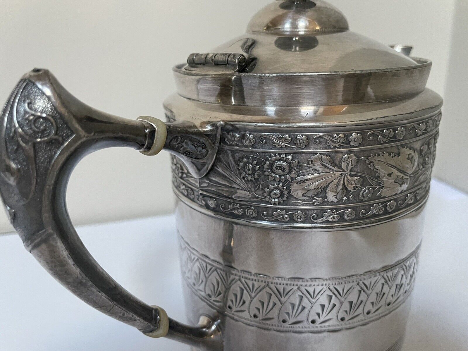 Antique AQ Middletown Silver Plate Coffee/Tea Set