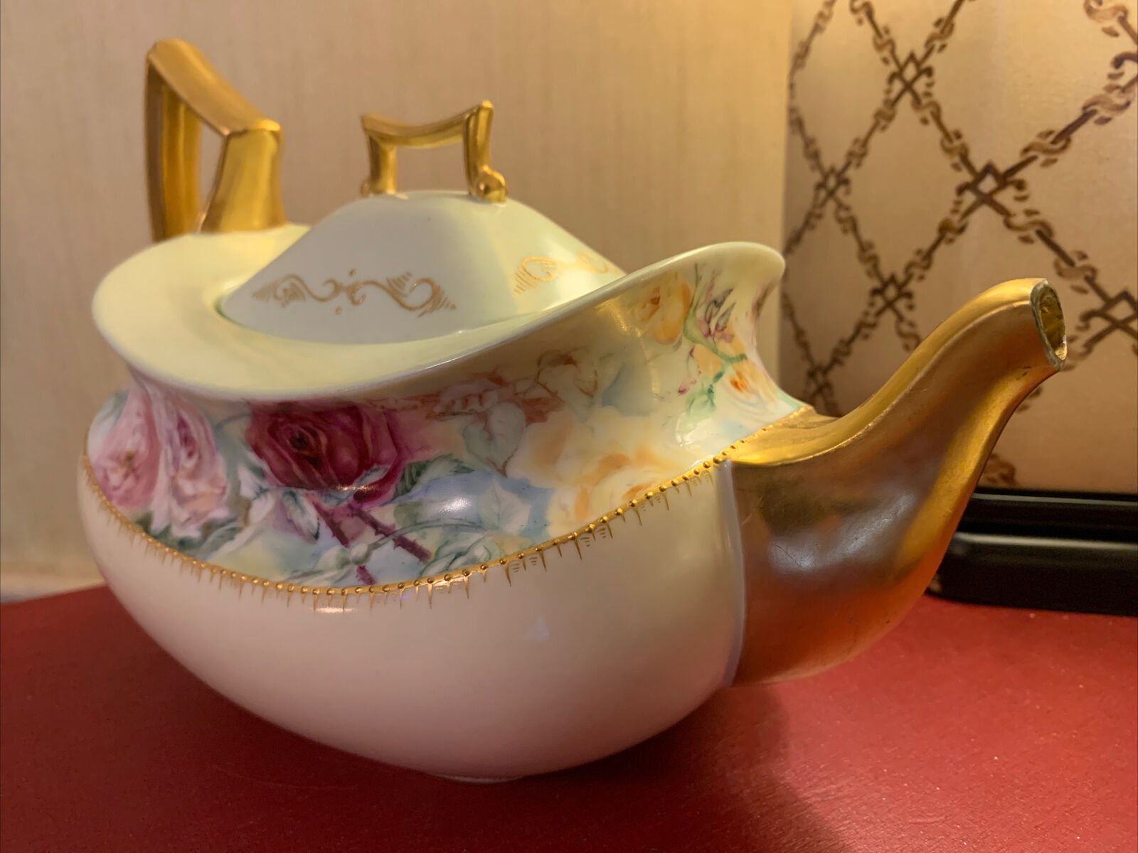 Vintage T&V France Limoges Hand Painted Tea Set