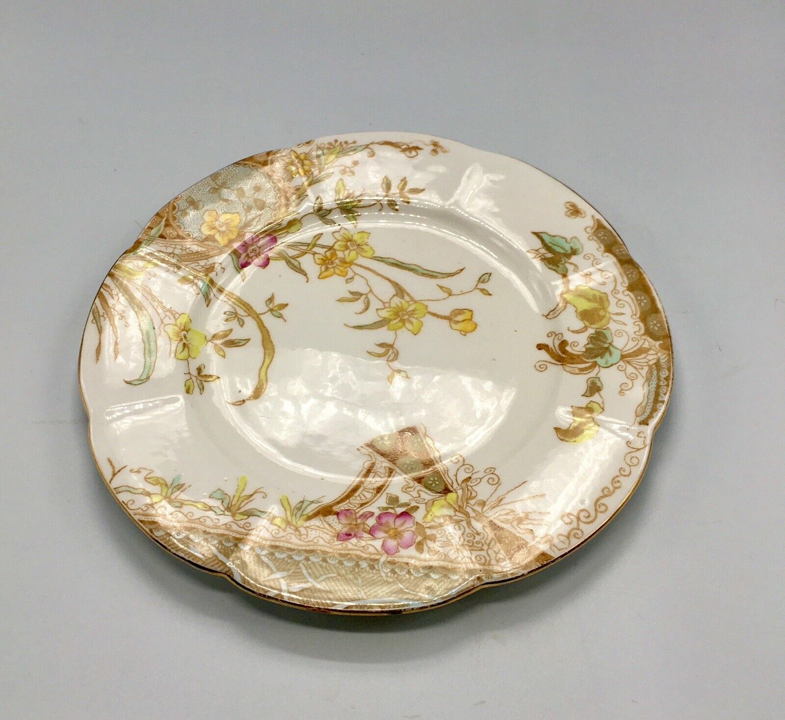 Antique Wileman Foley Kensington Lily Teacup Set